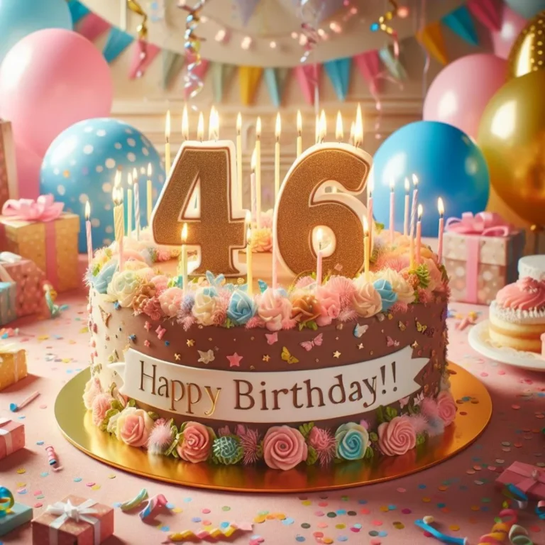 450+ Best 46th Birthday Wishes (Messages & Quotes)