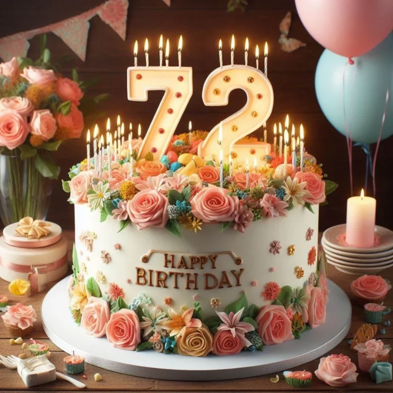 550+ Best 72nd Birthday Wishes (Messages & Quotes)